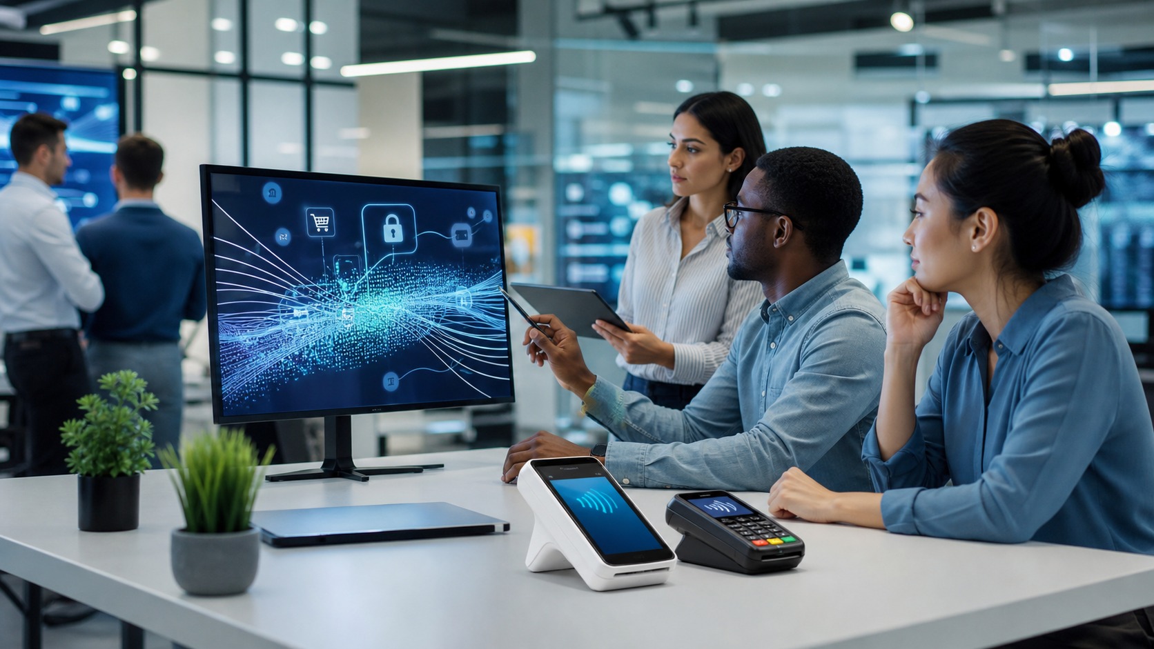 Professional payment technology scene for AI in Payments for E-Commerce: The Role of Payment Personalization